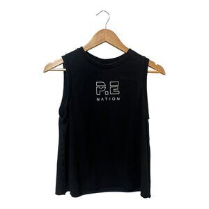 P.E Nation Tank Top Black Size S/P Printed